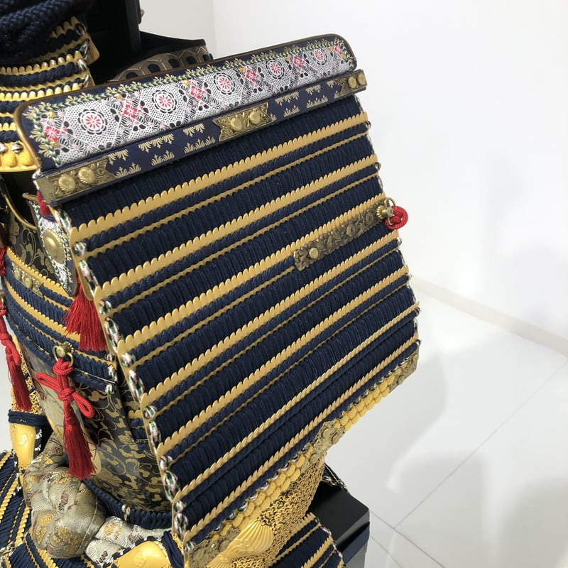 O-024】紺糸威仏ニ枚胴具足 | 甲冑工房丸武 O-024】紺糸威仏ニ枚胴具足 | 甲冑工房丸武