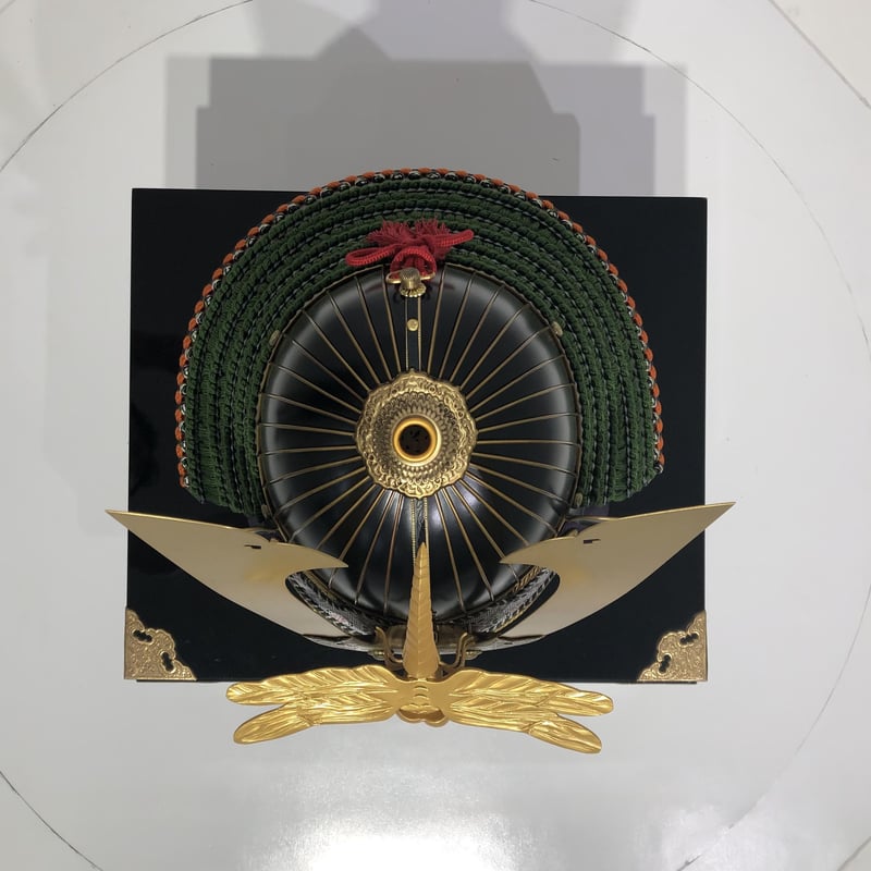 O-019-K】古代蓬糸威小札二枚胴(兜のみ) | 甲冑工房丸武 O-019-K】古代蓬糸威小札二枚胴(兜のみ) | 甲冑工房丸武