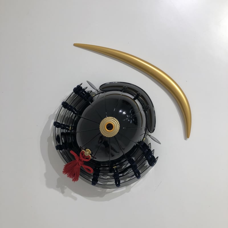 O-074-K】○濃紺糸威雲龍二枚胴具足（兜のみ） | 甲冑工房丸武