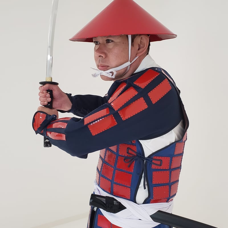 江戸時代の本物です。足軽の貸し具足（鎧兜・鎧・甲冑・胴・具足・陣笠） 江戸時代の本物です。足軽の貸し具足（鎧兜・鎧・甲冑・胴・具足・陣笠