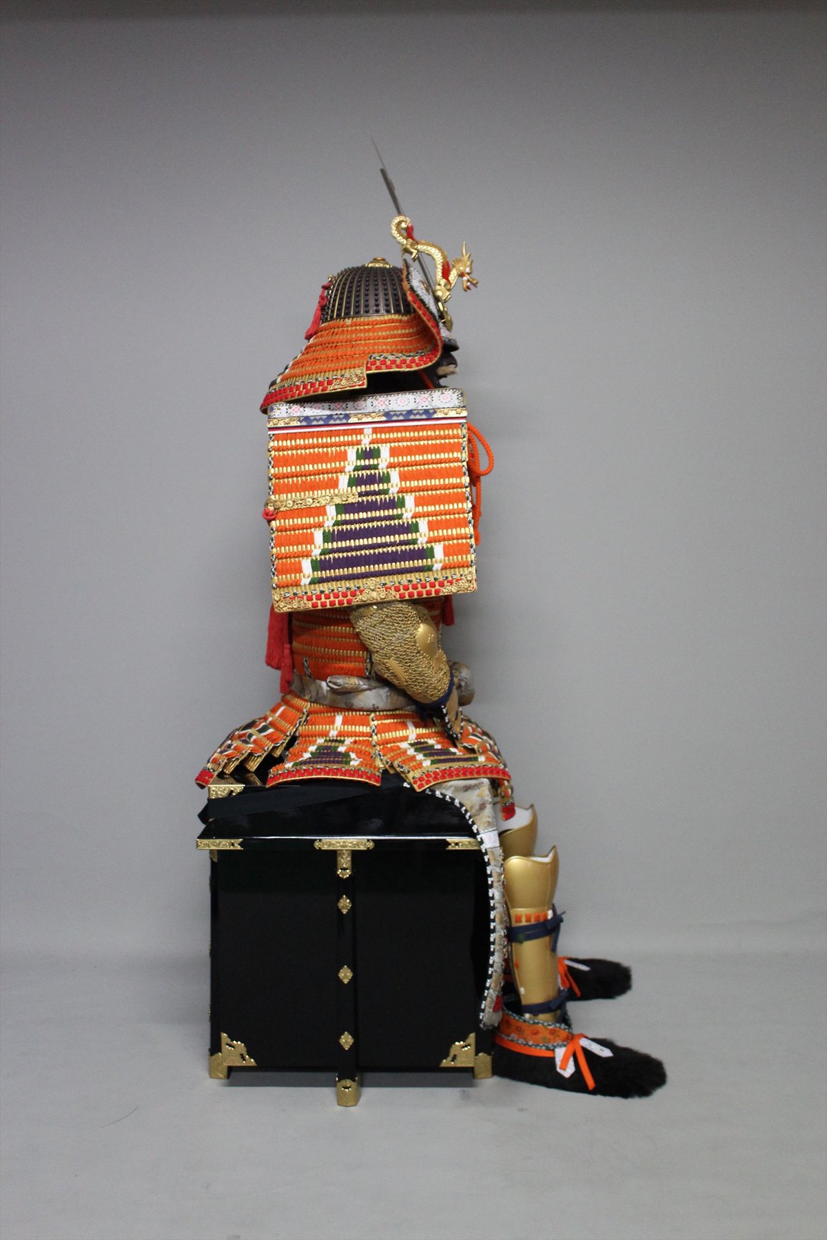 O-004】金小札沢潟威二枚胴具足 | 甲冑工房丸武