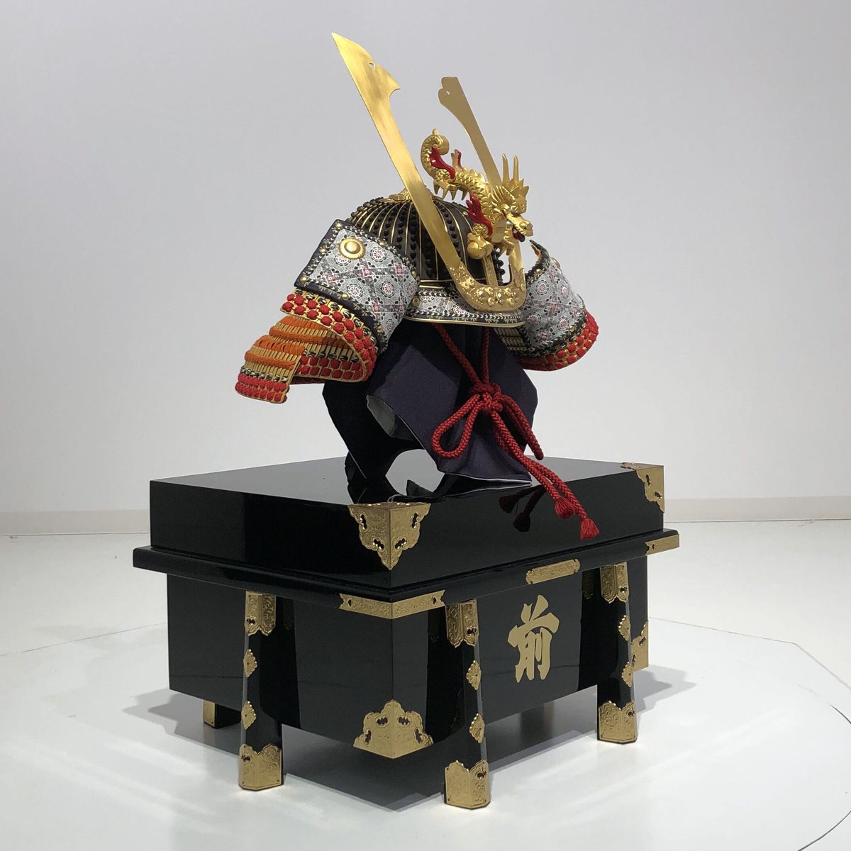 胴当世素掛　緋縅　金屏風 fit=scale-down,w=1200