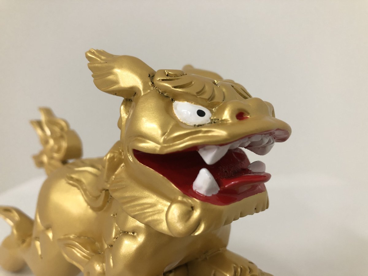 新発売】 伝統的な武士の兜と獅子像のセット 武具 - 武具