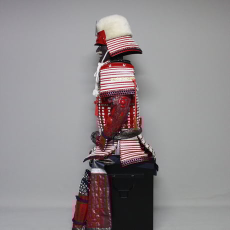 【O-017】卯の花糸威伊予二枚胴具足