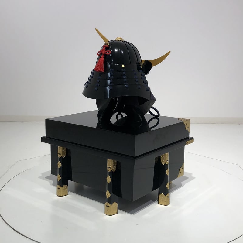 O-074-K】○濃紺糸威雲龍二枚胴具足（兜のみ） | 甲冑工房丸武