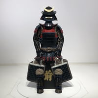 O-065-1】○濃紺糸威黒桶側二枚胴具足 | 甲冑工房丸武