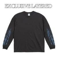 EXCLUSIVE LAYERED L/S T-shirt / Vintage Black