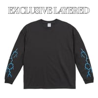 EXCLUSIVE LAYERED L/S T-shirt / Vintage Black
