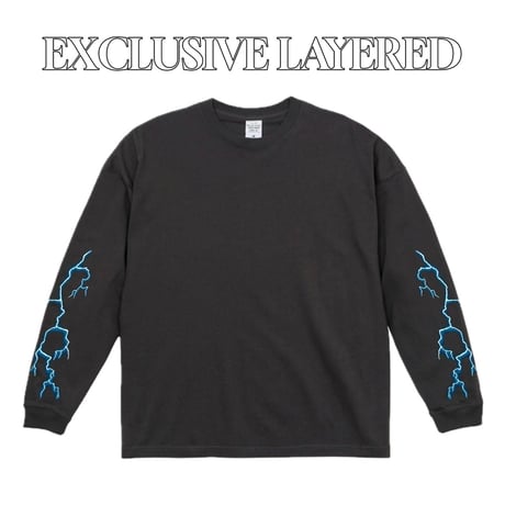 EXCLUSIVE LAYERED L/S T-shirt / Vintage Black