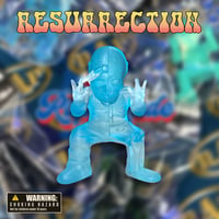 限定100体：RESURRECTION FIGURE ＆ BANDANNA / クリアBlue & 青バンダナ