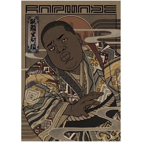 "2pacラップリマンクッション"