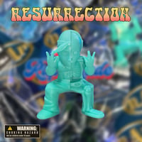 限定100体：RESURRECTION FIGURE ＆ BANDANNA / ターコイズBlue & バンダナカラーランダム