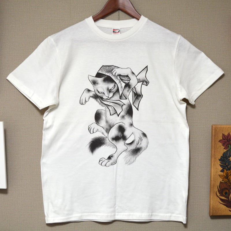 キタニタツヤ 化け猫Tシャツ XL キタニタツヤ 化け猫Tシャツ XL - メルカリ