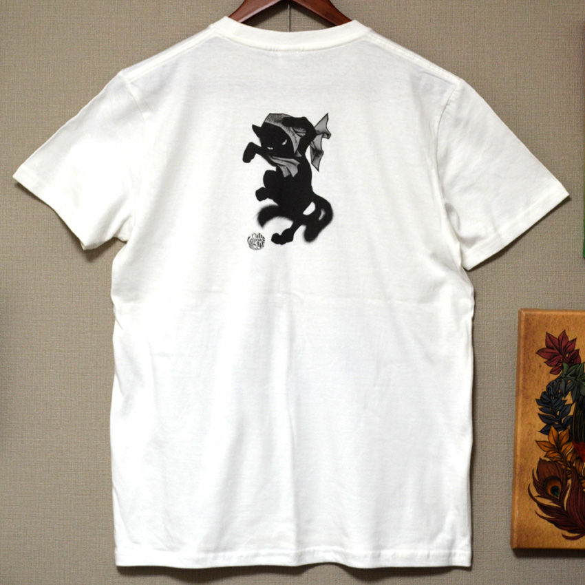 ⚠︎シミあり キタニタツヤ 化け猫Tシャツ