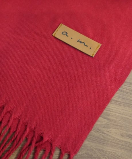 a.m. muffler (red)