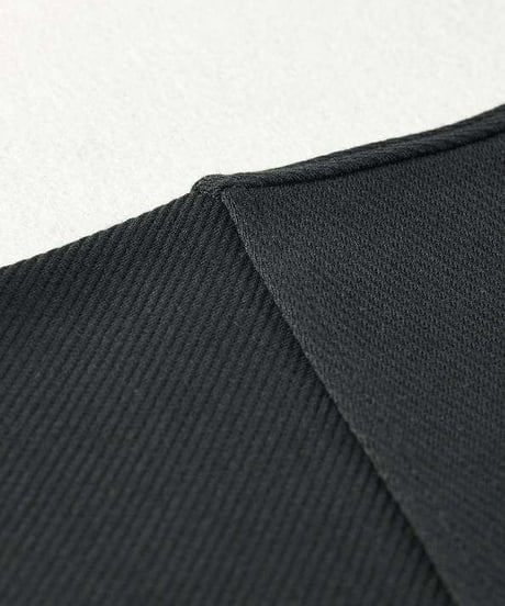 a.m. half zip hoodie (black)
