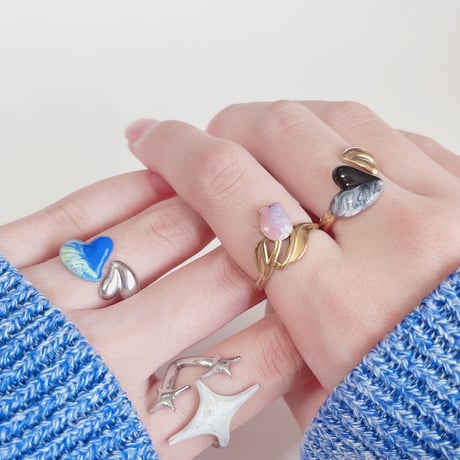 【tiill】 emoji ring - kirakira