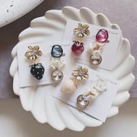 【tiill】 Liquid marble gem - flower strawberry