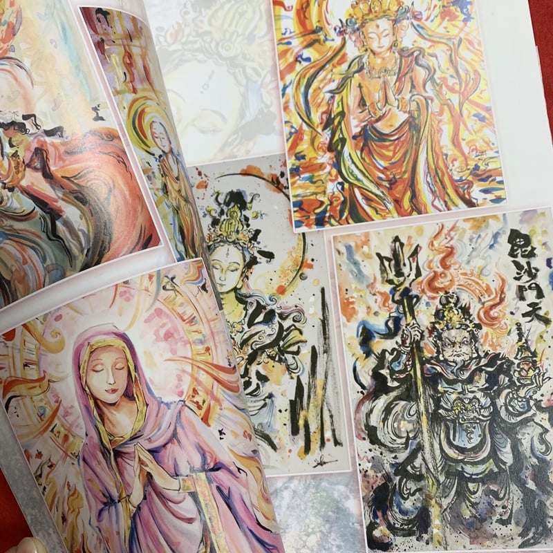 画集『龍と鳳凰の天井画』 | 服が福を呼ぶお店 ふくのかみ Re✴︎Birth