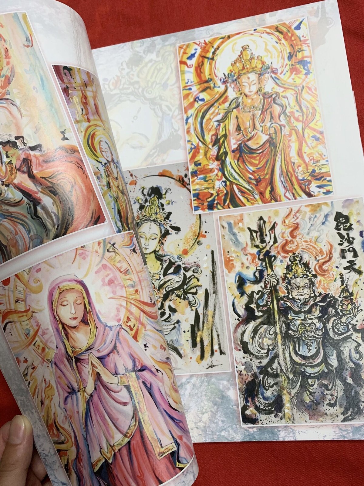 ○天空の龍 絵画原画＋コラージュ 5e526ca76d1923758246e65f46c22c