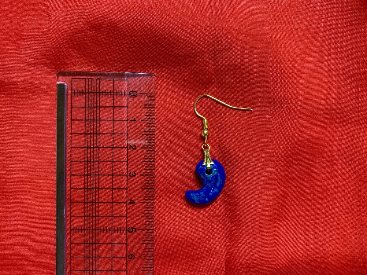 【オーダー品】ラピスラズリ勾玉100個 オーダー品】ラピスラズリ勾玉100個 オーダー品】ラピスラズリ勾玉100