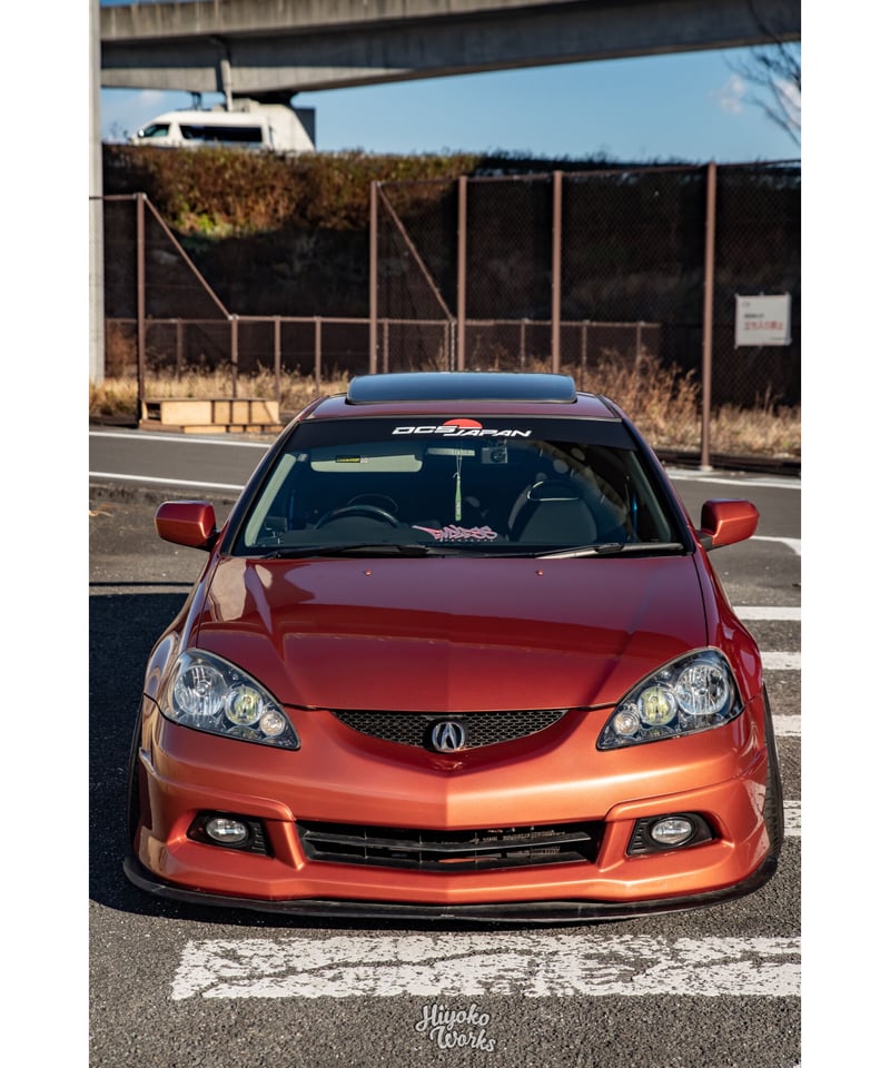 DC5_JAPAN windshield banner | TANOSHI DESIGN JP