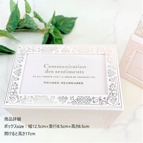 プリザーブドボックスフラワーElegant お誕生日 結婚 出産 結婚 記念日  敬老の日 感謝 彼女  女性 友達 サプライズ  ボックスフラワー