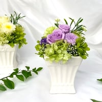 プリザーブドフラワー奏~かなで～　 和モダン花  お供え花  法要  法事 初盆 お彼岸 お悔やみ お見舞い ペット コンパクト 敬老の日 古希 喜寿 米寿 記念日