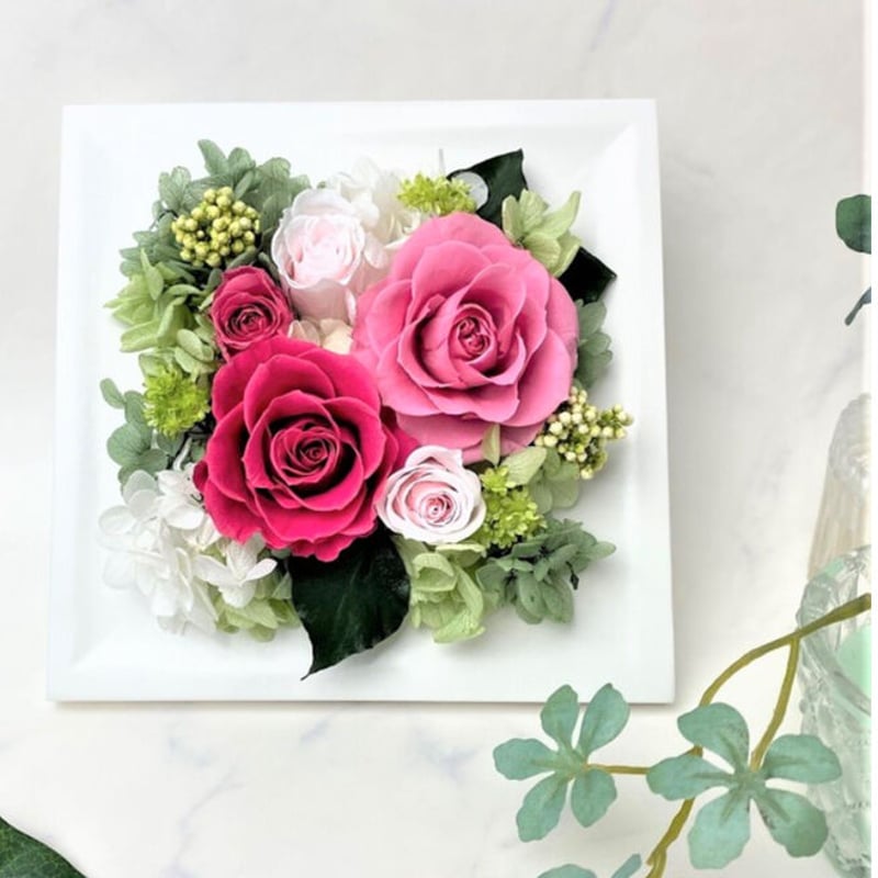 【未使用品】プリザーブドフラワー　フレーム プリザーブドフラワー フレームM