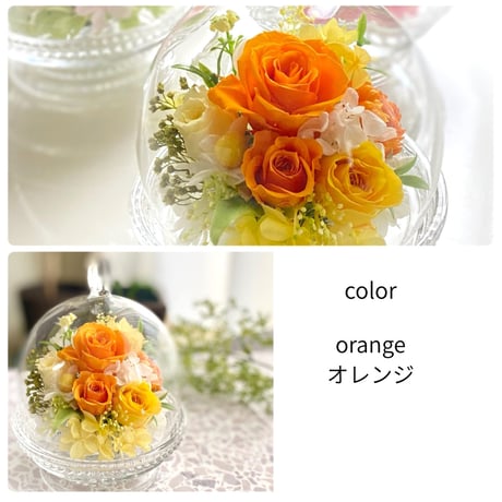 ガラスドーム ドット お誕生日プレゼント 記念日 母の日ギフト 開店開業祝い  結婚記念日 送別 定年 父の日 敬老の日 インテリア ホワイトデー