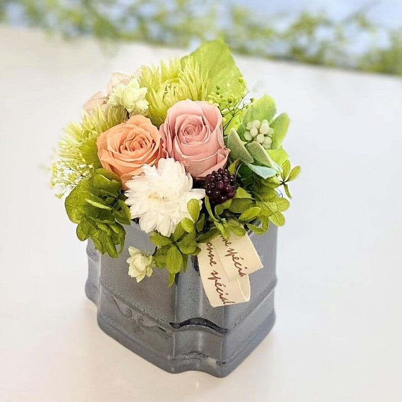 プリザーブドフラワー お誕生日 母の日 記念日 就職祝い 結婚出産