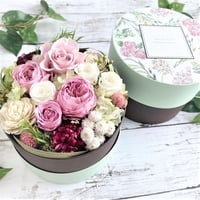 プリザーブドフラワー ボックス　ボタニカル お誕生日 母の日 結婚 出産 結婚 記念日  敬老の日 感謝 彼女  女性 友達 サプライズ  ボックスフラワー