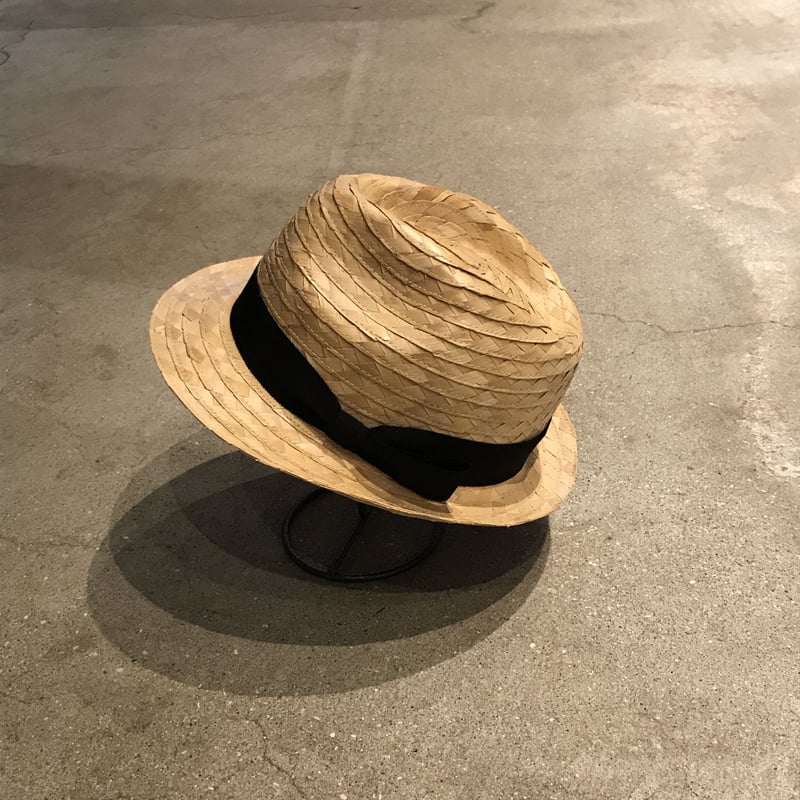 THE H.W.DOG&CO. / BOATER カンカンへ帽 麦わら帽子 The H.W DOG&CO
