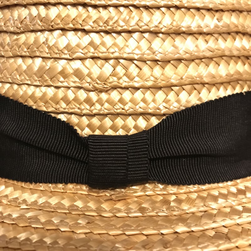 浅カンカンフラット ストローハット ナチュラルS004 | essence