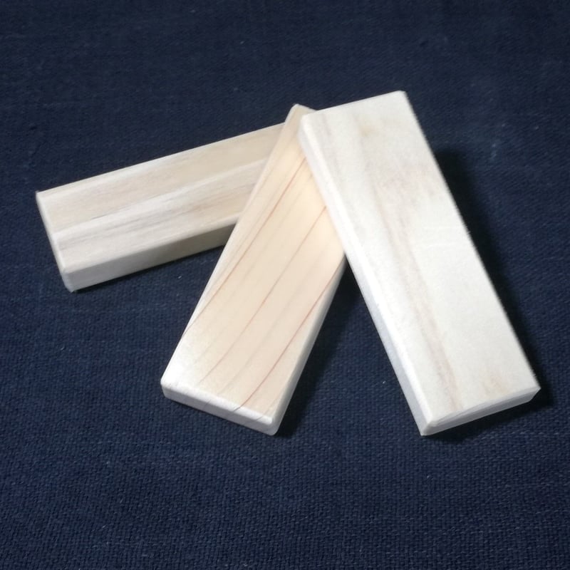 ヒノキの積み木243入 無塗装桧木箱入り | SHIMODE MOKUZAI STORE