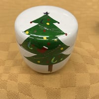 ツリー中棗　白漆