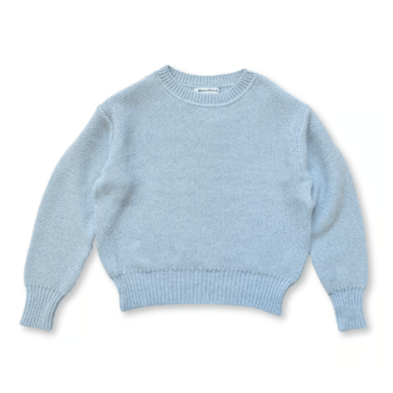 ワッフル柄 / クルーネックニット / ラメ7G【No.6501】 | Maglia