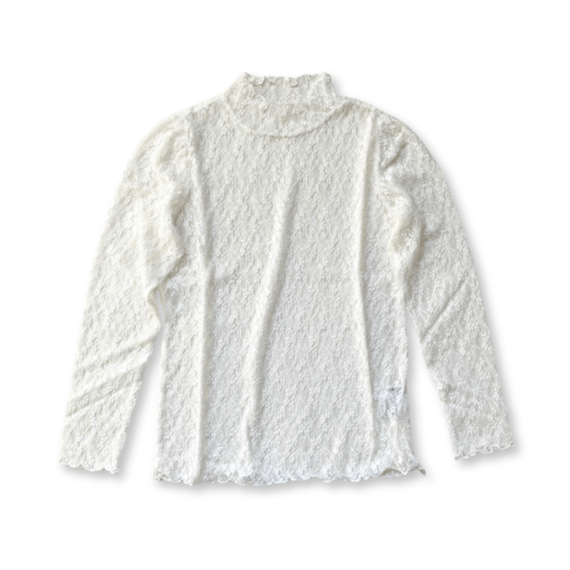 最新作 jun&rope モックネック ホワイト ハイネック ストレッチ 楽天市場】ジュンアンドロペ モックネックの通販