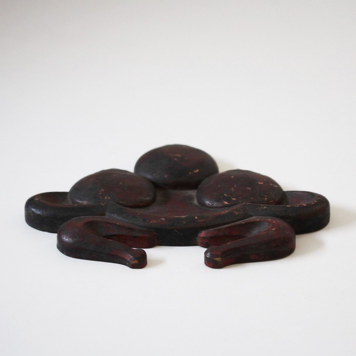 十二支と宝珠】木彫漆箔宝珠 w21.8cm Lacquered Wooden Relief 十二支と宝珠】木彫漆箔宝珠 w21.8cm Lacquered Wooden Relief