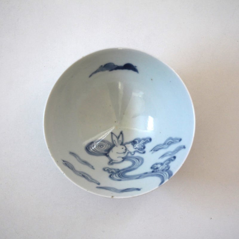骨董　アンティーク　古伊万里　染付　波に菊文様　嗽碗　うがい碗　鉢　ボウル　碗 楽天市場】骨董○古伊万里染付菊文徳利○ | 江戸中期-19世紀頃