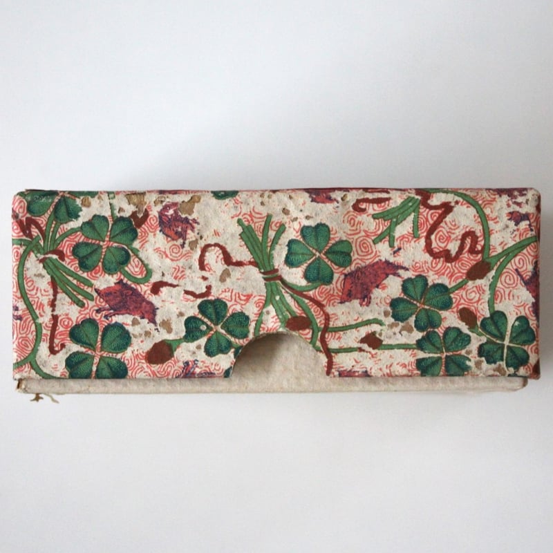 19-20】安住かとり線香の紙箱 d11.4cm Paper Box for Mosquit