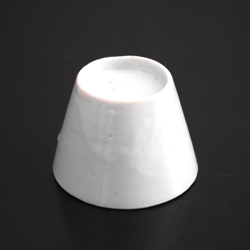数と骨董】 古伊万里白磁そば猪口 d7.1cm Imari White Porcelain