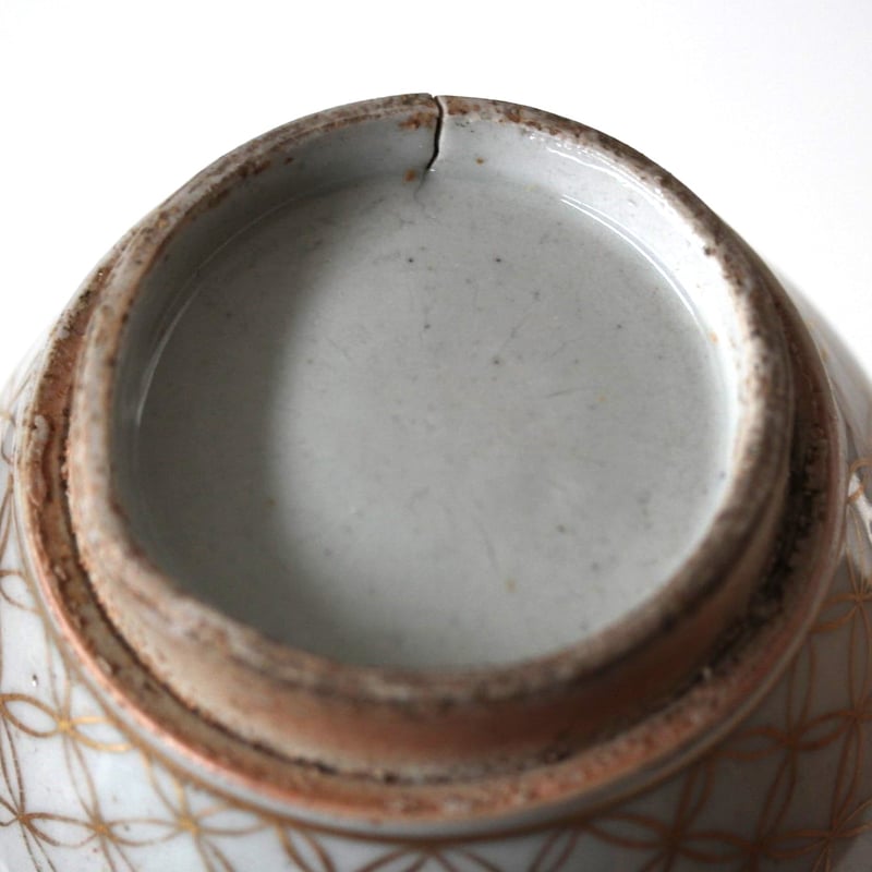 瓢箪　名人作 瓢箪から駒】九谷金彩七宝繋文瓢形瓶 h27.8cm Kutani Gourd Shaped