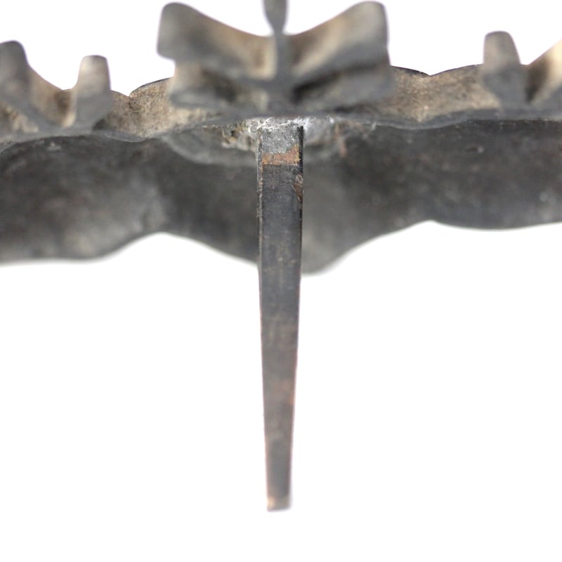 数と骨董】銅製五三桐形釘隠 w7.1cm Copper Paulownia Shaped K