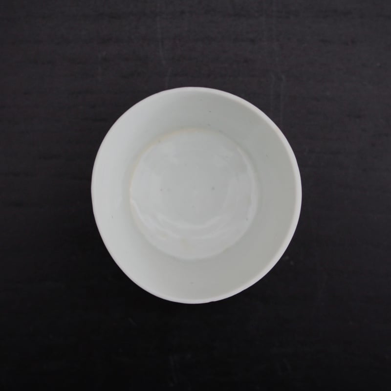 数と骨董】 古伊万里白磁そば猪口 d7.1cm Imari White Porcelain
