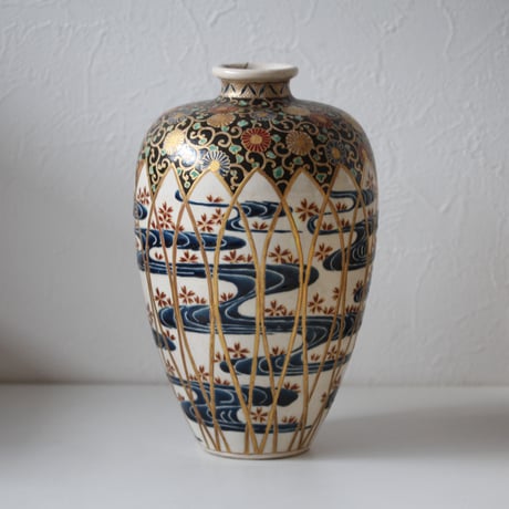 薩摩 平佐焼 青白釉花瓶 花器 花入れ 安い平佐 焼の通販商品を