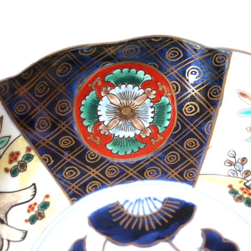 GOLD IMARI 手描き陶器 花柄 IMG_0638-scaled.jpg