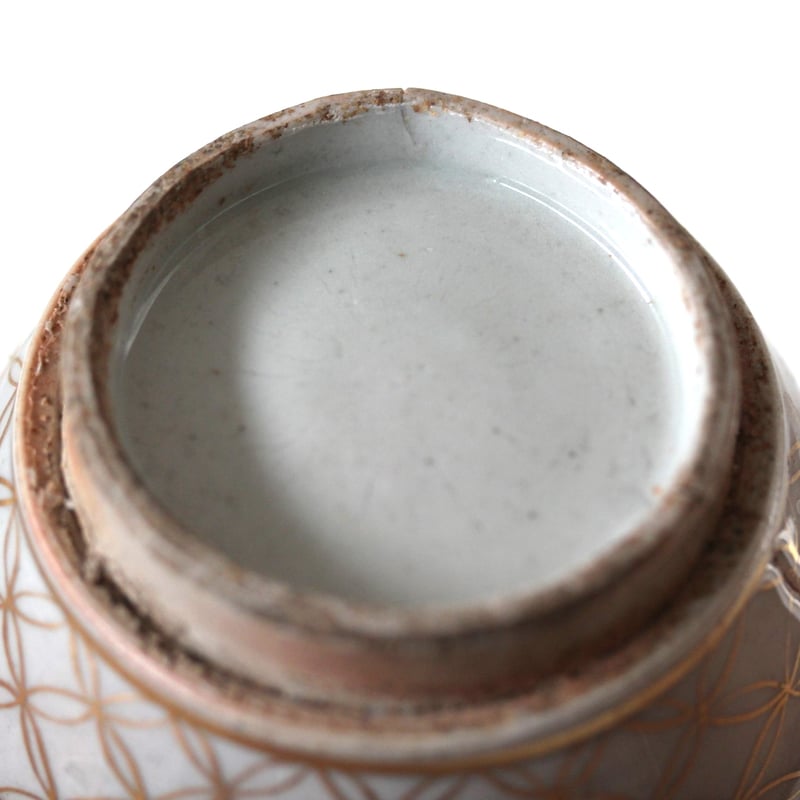 瓢箪から駒】九谷金彩七宝繋文瓢形瓶 h27.8cm Kutani Gourd Shaped