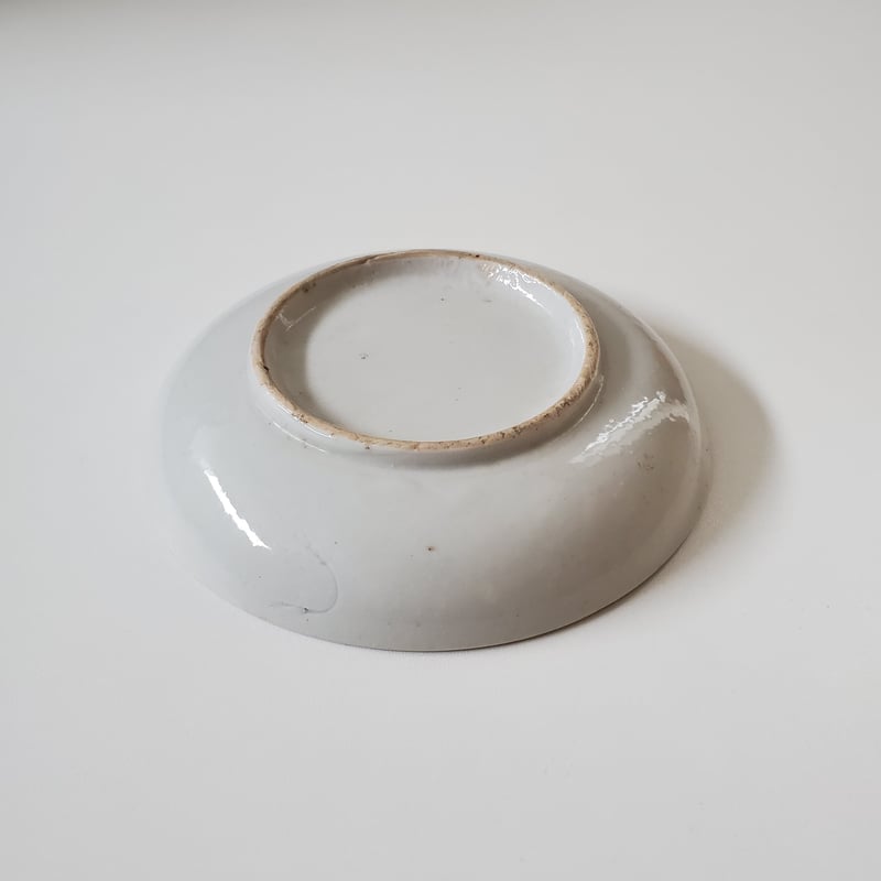 数と骨董】染付富士三保松原文皿 d16.2cm Blue and White Dish, D