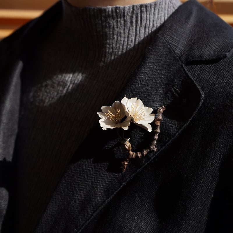 【新品未開封】ブローチ 桜ブローチ（The cherry blossoms brooch） | Shota Suzuki